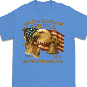 America 250th Anniversary Patriot Eagle T-Shirt