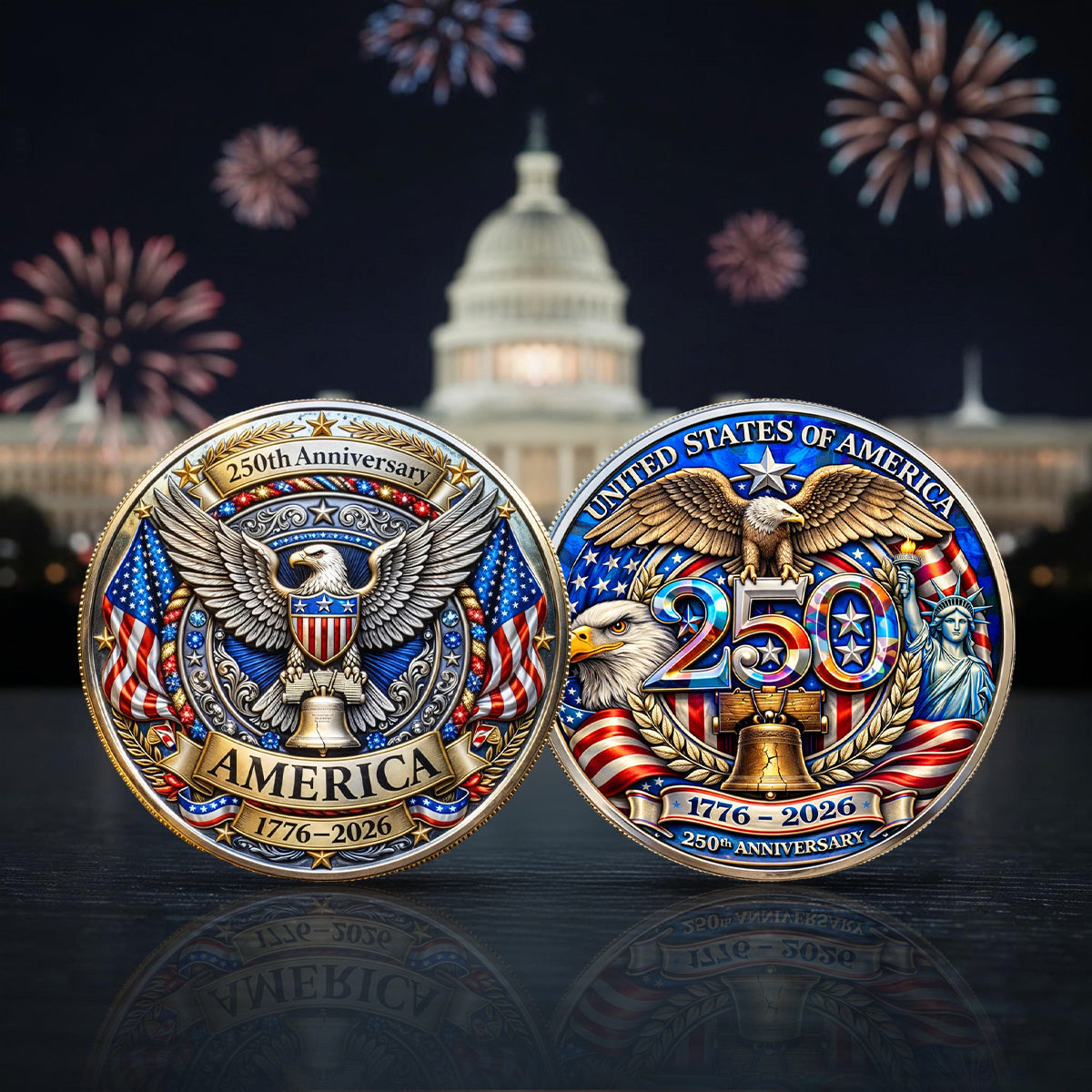 United States 250th Anniversary Commemorative Coin