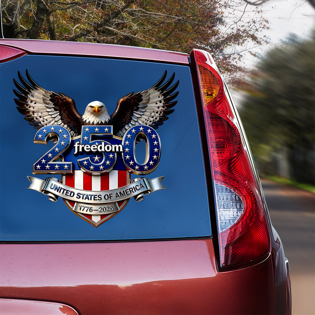 Hadouki US 250th Anniversary Decal Sticker - hadouk