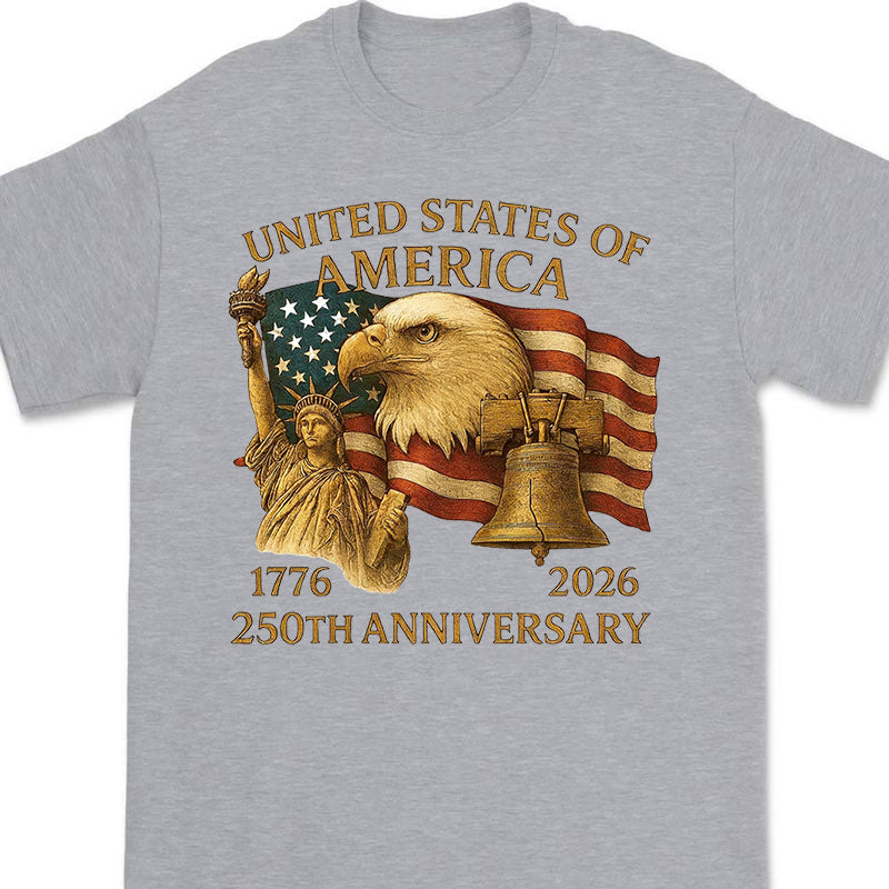America 250th Anniversary Patriot Eagle T-Shirt