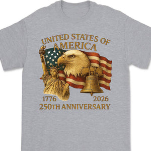 America 250th Anniversary Patriot Eagle T-Shirt