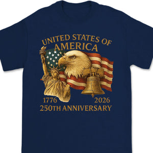 America 250th Anniversary Patriot Eagle T-Shirt